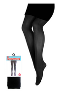PANTYHOSE Tights Stockings Hosiery Womens Ladies Plain Colours - Black - One Size Fits Most V563-15200-BLK-ONESIZE