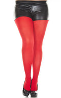 PANTYHOSE Tights Stockings Hosiery Womens Ladies Plain Colours - Red - One Size Fits Most V563-15200-RED-ONESIZE