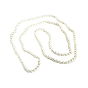 Long Faux Pearl Necklace - 1920s Flapper Costume Accessory or Vintage-Inspired Look V563-16333-02