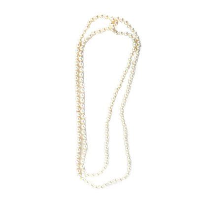 Long Faux Pearl Necklace - 1920s Flapper Costume Accessory or Vintage-Inspired Look V563-16333-02
