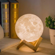 3D Moon "Tap" Lamp Night Light Moonlight for Desk/Table V563-16453