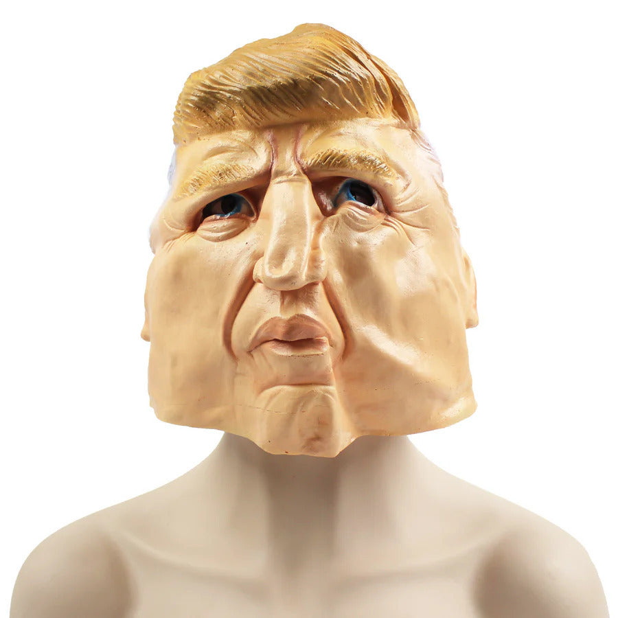 Donald Trump Mask Costume Party Celebrity Rubber Latex Mask Halloween President V563-16905