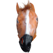 Horse Head Face Mask Halloween Latex Rubber Costume Party V563-16907