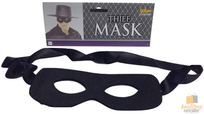THIEF MASK Burglar Bandit Pirate Halloween Costume Fancy Dress Robber V563-17160