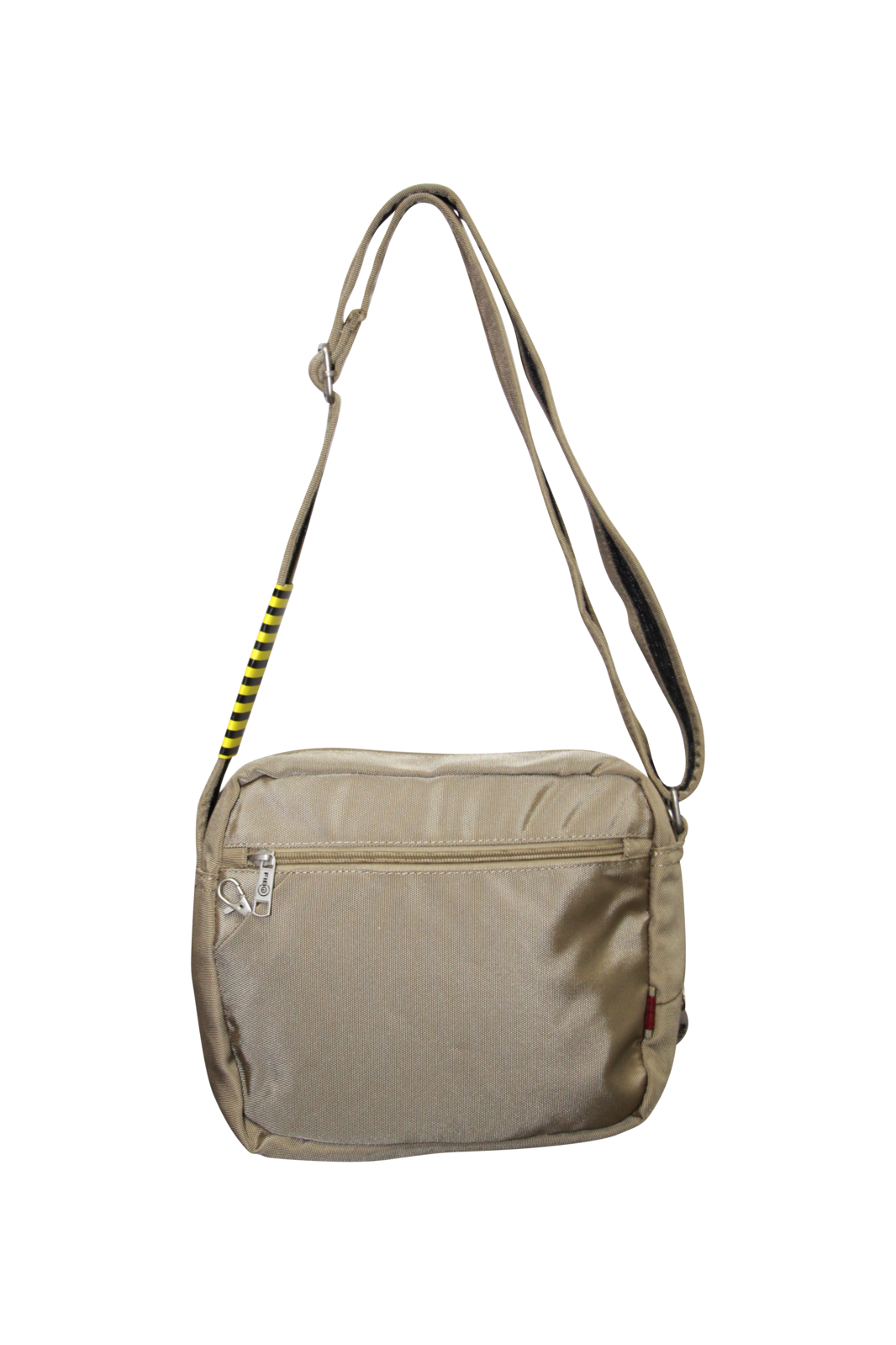 FIB Mens Crossbody Shoulder Bag Travel Satchel Adjustable Strap - Sand V563-1733RXXSAND