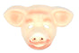 Animal Head Face Mask Halloween Costume Party Toys Adult Kids - Pig V563-17600-PIG
