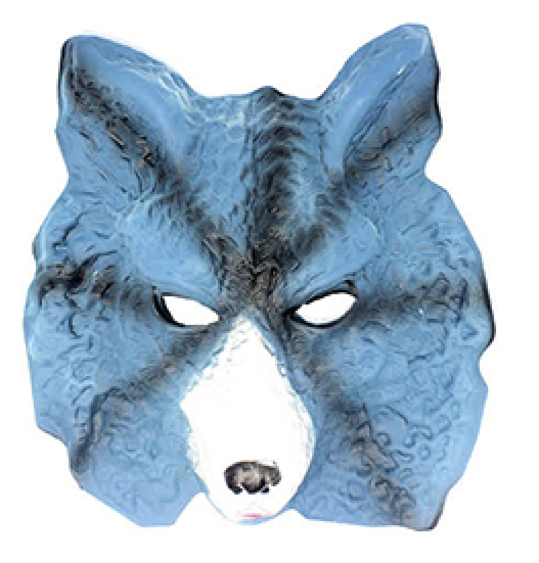Animal Head Face Mask Halloween Costume Party Toys Adult Kids - Wolf V563-17600-WOLF2