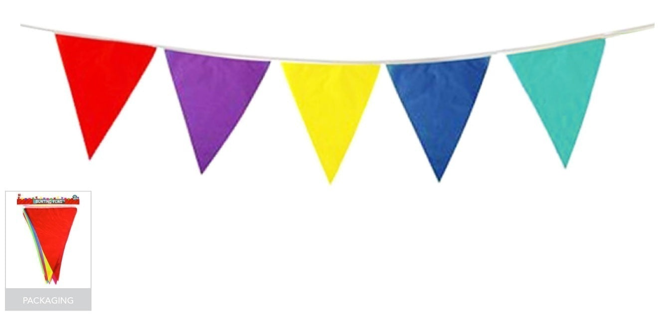 9m BUNTING FLAG Colourful Triangle Party Banner Birthday Wedding Flags Outdoor V563-18035