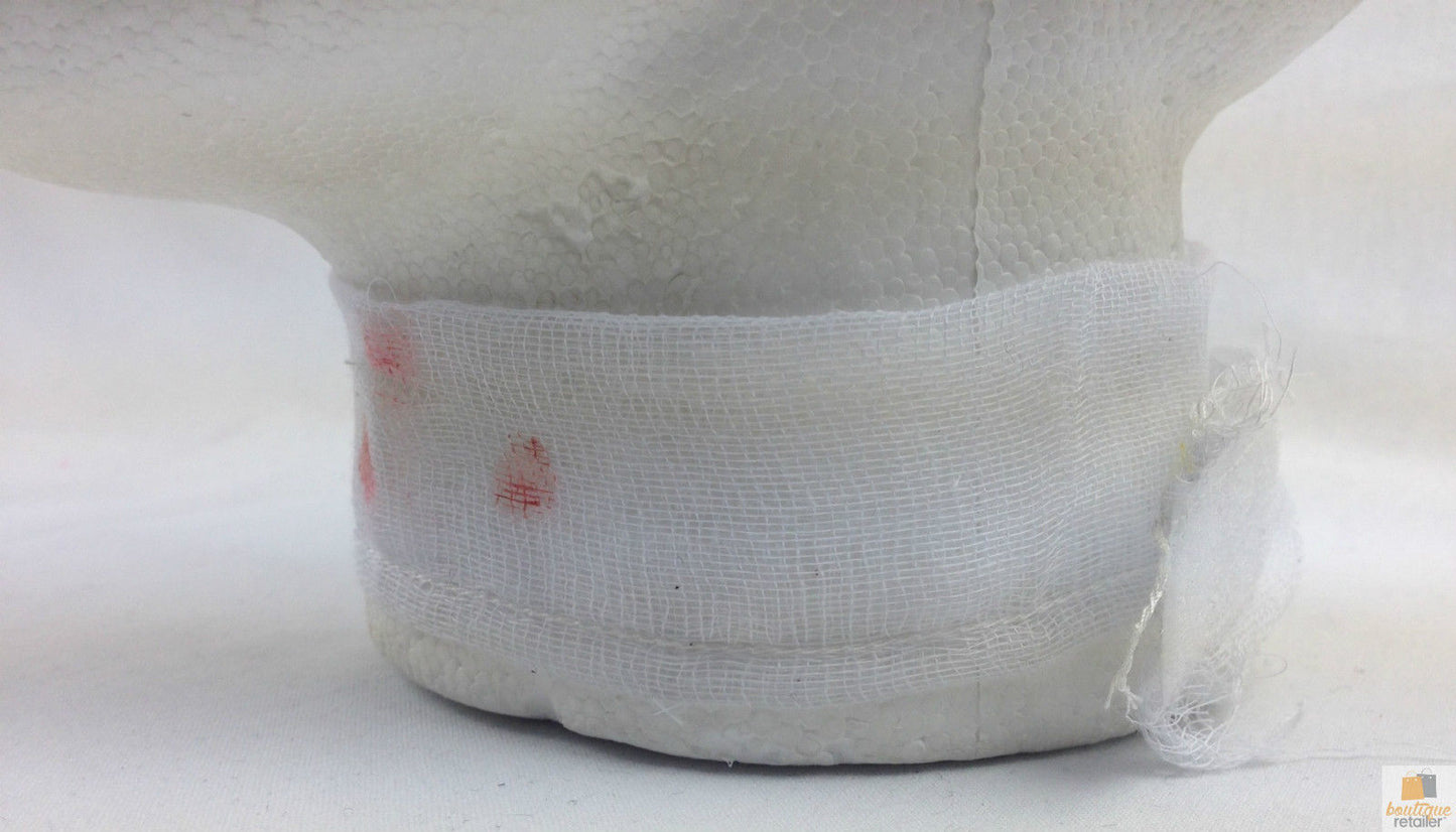 VAMPIRE BITE CHOKER for Halloween Costume Dress Up Horror Fake Blood Bandage V563-18395