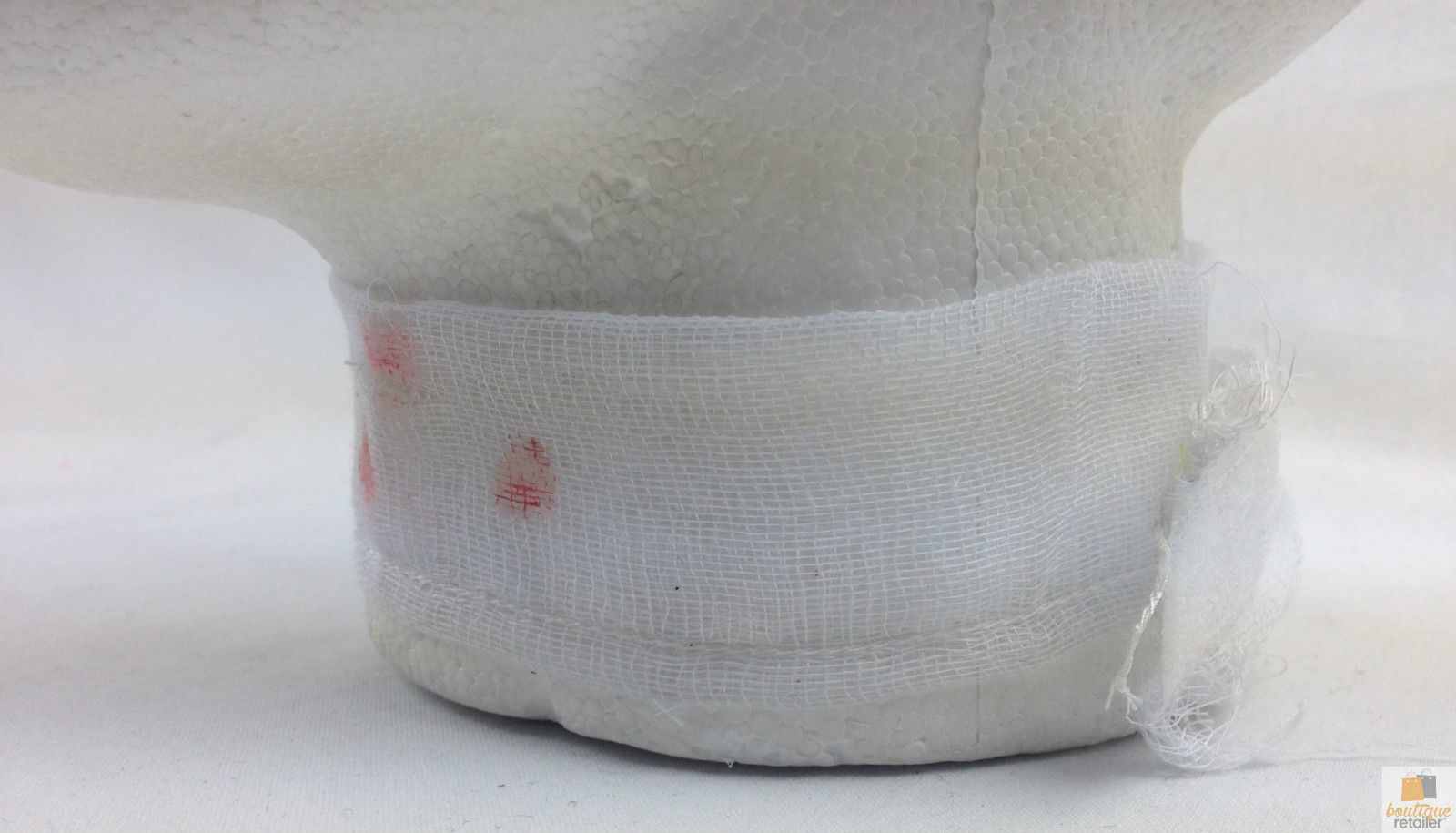 VAMPIRE BITE CHOKER for Halloween Costume Dress Up Horror Fake Blood Bandage V563-18395