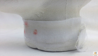 VAMPIRE BITE CHOKER for Halloween Costume Dress Up Horror Fake Blood Bandage V563-18395