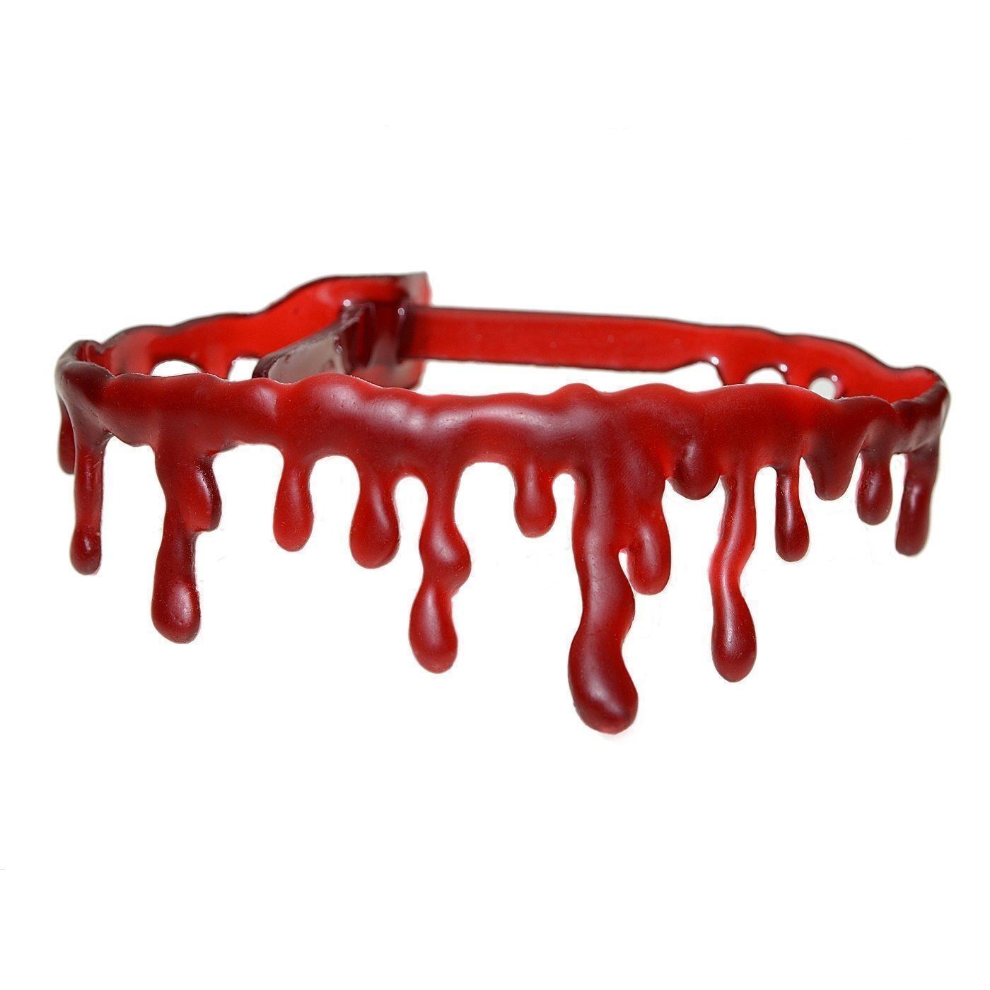 HALLOWEEN BRACELET Red Fake Blood Drip Bleeding Gothic Fashion Jewellery V563-18480