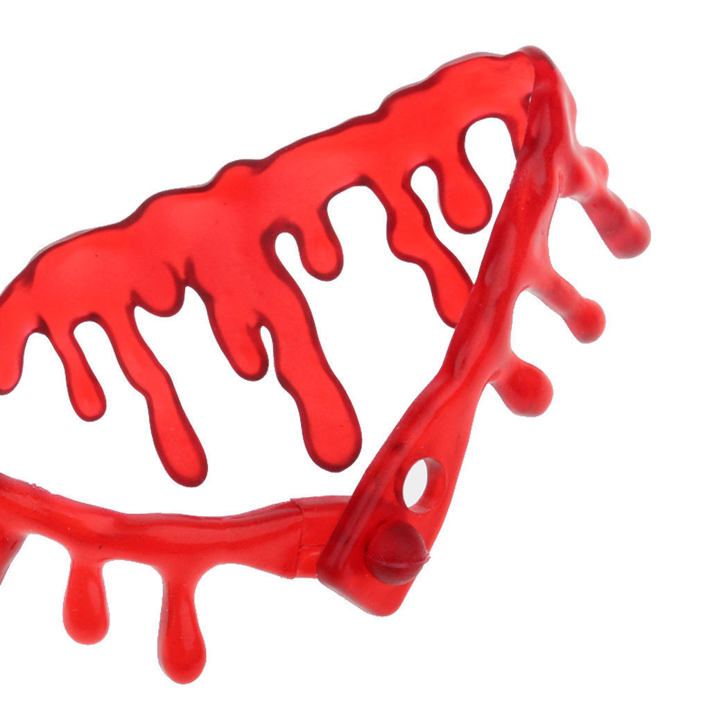 HALLOWEEN BRACELET Red Fake Blood Drip Bleeding Gothic Fashion Jewellery V563-18480