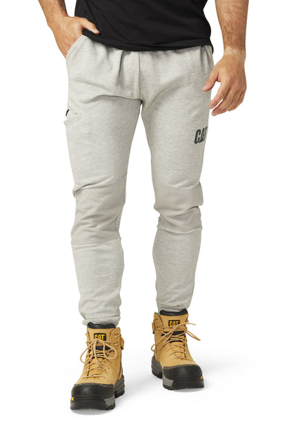 Caterpillar Track Pants Trackies Work Casual Gym Slim Fit w Hem Joggers - Grey - L V563-1850026-GREY-L