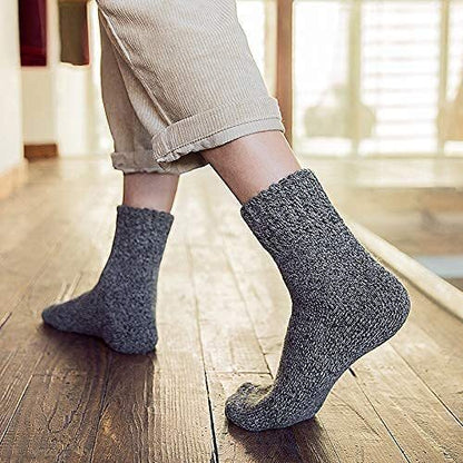 3x Mens Pairs Thick Wool Blend Work Socks Heavy Duty Outdoor Warm (EU42-EU48) V563-1860-1PACK_3PAIRS