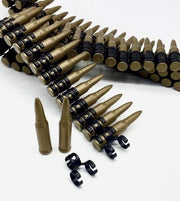 BULLET BELT Plastic Bandolier Costume Party Commando Army Gangster Soldier Ammo Cowboy V563-18951
