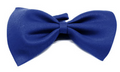 Mens BOW TIE Wedding Tuxedo Formal Bestman Necktie Classic Plain Party - Blue V563-19410-BLU