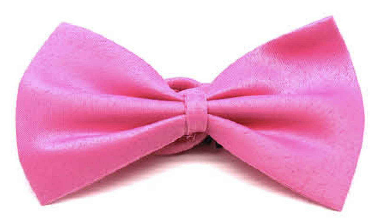 Mens BOW TIE Wedding Tuxedo Formal Bestman Necktie Classic Plain Party - Pink V563-19410-PNK