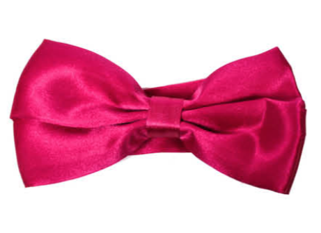 Mens BOW TIE Wedding Tuxedo Formal Bestman Necktie Classic Plain Party - Burgundy V563-19411-BURG