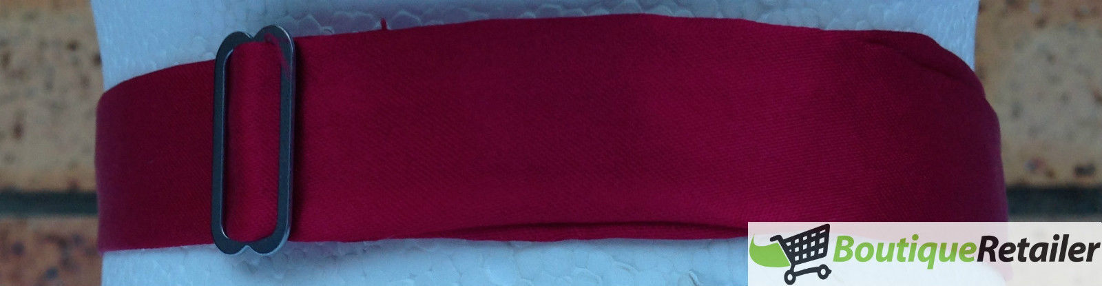 Mens BOW TIE Wedding Tuxedo Formal Bestman Necktie Classic Plain Party - Burgundy V563-19411-BURG