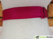 Mens BOW TIE Wedding Tuxedo Formal Bestman Necktie Classic Plain Party - Hot Pink V563-19411-HTPNK