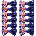 12x Australian Flag Bow Tie - Patriotic Accessory Australia Day V563-19415_12X