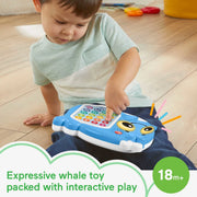 Fisher-Price Linkimals 1-20 Count & Quiz Whale Learning Toy V563-194735093632