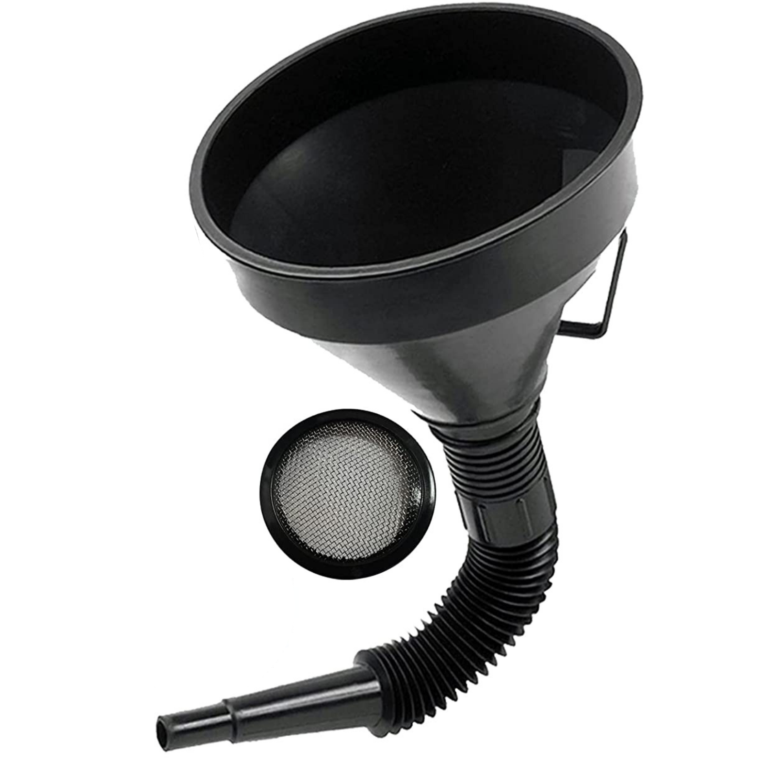 1x Car Auto Motorcycle Plastic Flexible Spout Gas Oil Water Fuel Funnel Tool Kit V563-1961
