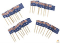 50pcs AUSTRALIA FLAG Food Picks Toppers Australia Day Aussie Party Decoration V563-19610-1PK