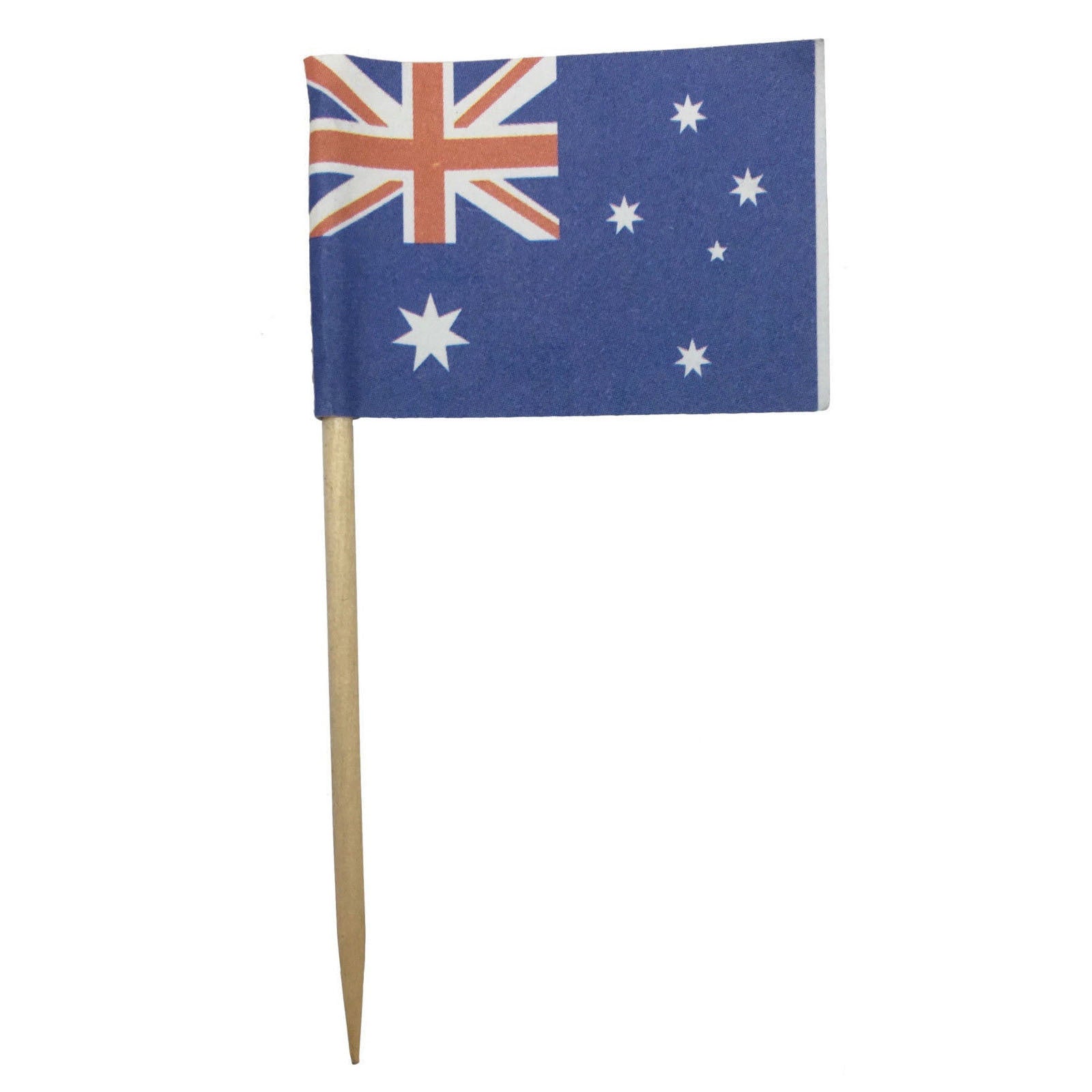 50pcs AUSTRALIA FLAG Food Picks Toppers Australia Day Aussie Party Decoration V563-19610-1PK