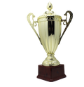 Large Classic Gold Trophy Cup Novelty Winners Prize Solid Achievement Award V563-19949