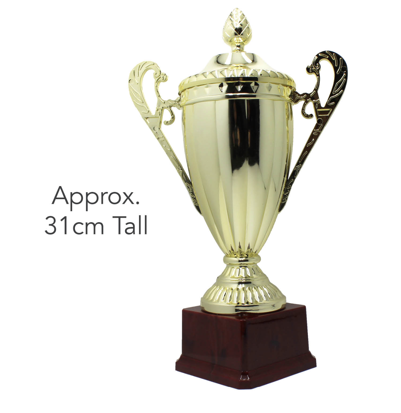 Large Classic Gold Trophy Cup Novelty Winners Prize Solid Achievement Award V563-19949