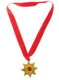 VAMPIRE MEDAL Medallion Necklace Halloween Star Costume Dracula Party V563-19950