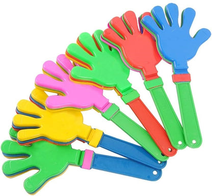 10x Hand Clappers Plastic Kids Toy Party Flapper Novelty Cheering Toys Bulk V563-20145-10PCS