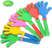 10x Hand Clappers Plastic Kids Toy Party Flapper Novelty Cheering Toys Bulk V563-20145-10PCS