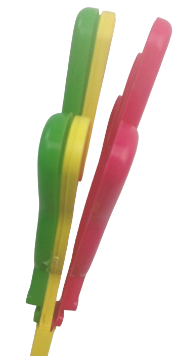 1x Hand Clapper Plastic Kids Toy Party Flapper Novelty Cheering Toys V563-20145