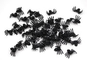 MINI FAKE SPIDERS Trick Halloween Scary Arachnids Joke Prank Small Gag Toy Bug V563-20270-5PACKS