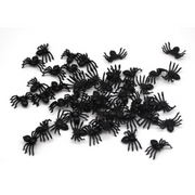 MINI FAKE SPIDERS Trick Halloween Scary Arachnids Joke Prank Small Gag Toy Bug V563-20270-5PACKS