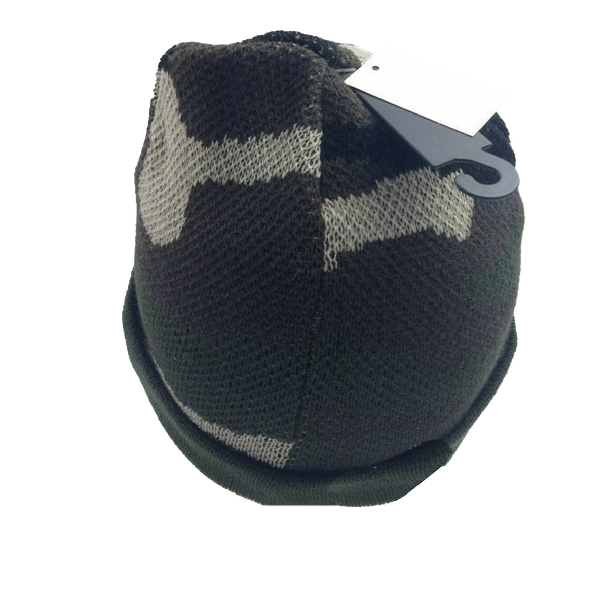 Camo Beanie Hat Winter Ski Army Military Fishing - Army Green Camouflage V563-2042-GRNCAMO