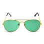 Green Aviator Party Glasses - Fun Novelty Accessory for Any Event V563-20420-06
