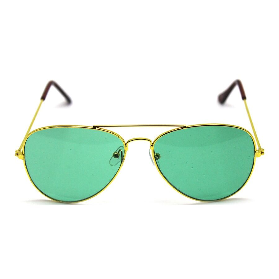 Green Aviator Party Glasses - Fun Novelty Accessory for Any Event V563-20420-06