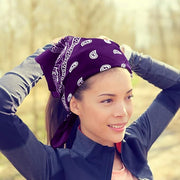 20x BANDANA Paisley 100% COTTON Head Wrap Durag Bandanna Scarf Mask BULK - Assorted Colour Pack V563-20BANDANA-ASST