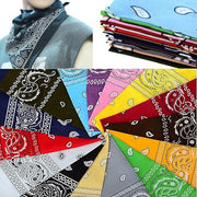 20x BANDANA Paisley 100% COTTON Head Wrap Durag Bandanna Scarf Mask BULK - Assorted Colour Pack V563-20BANDANA-ASST