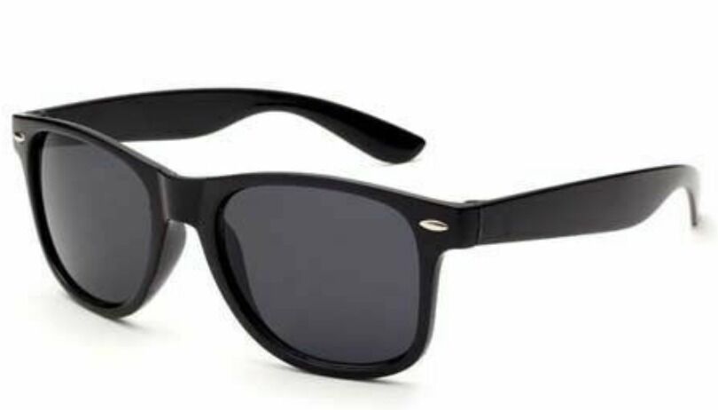 1 Pairs Classic GLASSES Tinted Lens Black Frame Retro Nerd Costume Party V563-21030-1