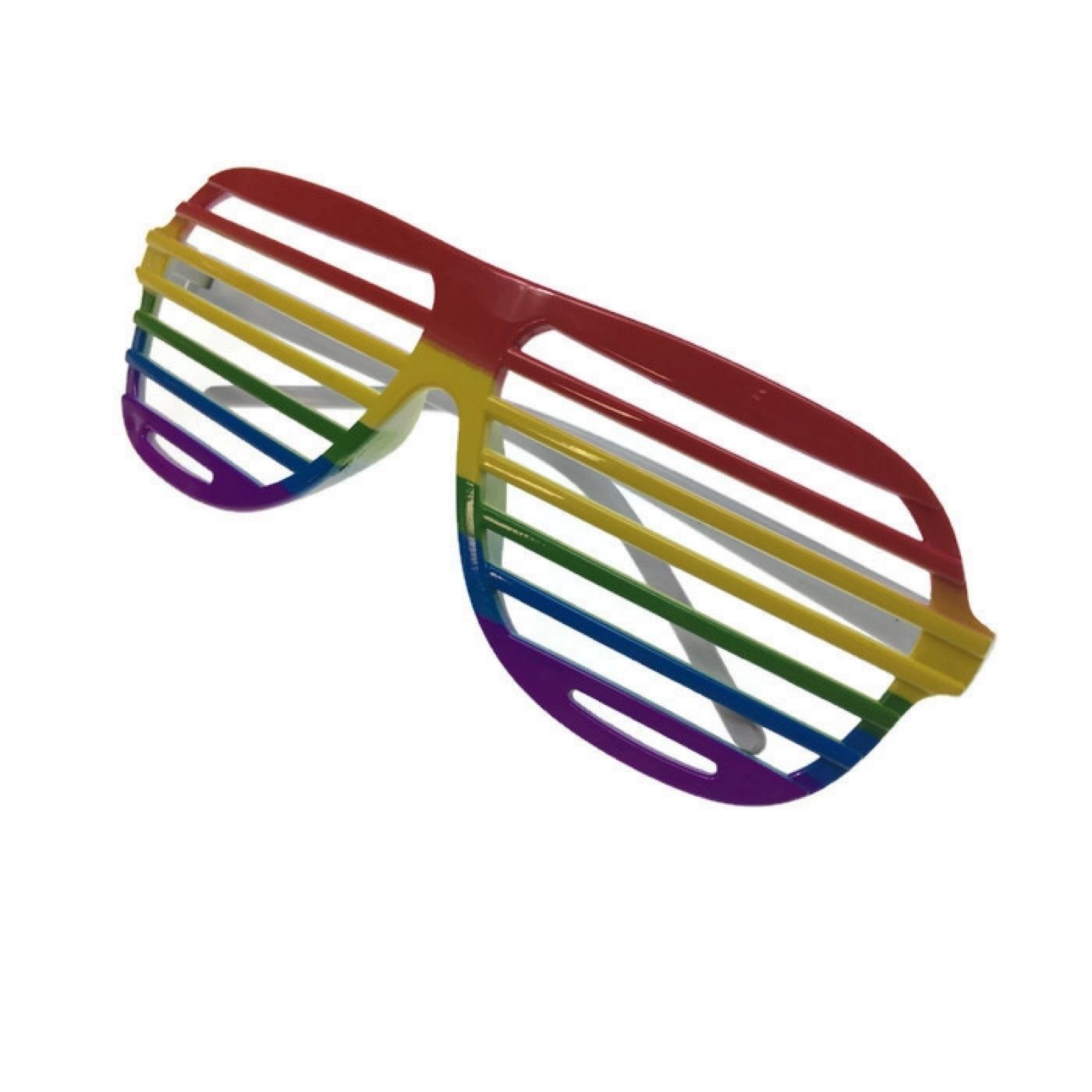 12x RAINBOW GLASSES Sunglasses Mardi Gras Gay Pride LGBT Party Costume BULK V563-21036-12PK