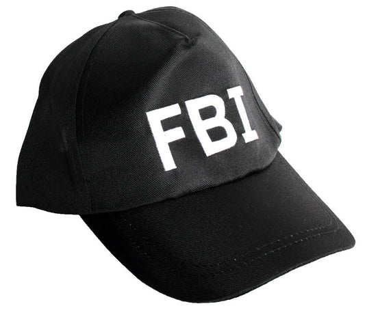 FBI HAT Costume Party Gag Funny Party Accessory Police Cap Military Fancy Dress V563-21208-02