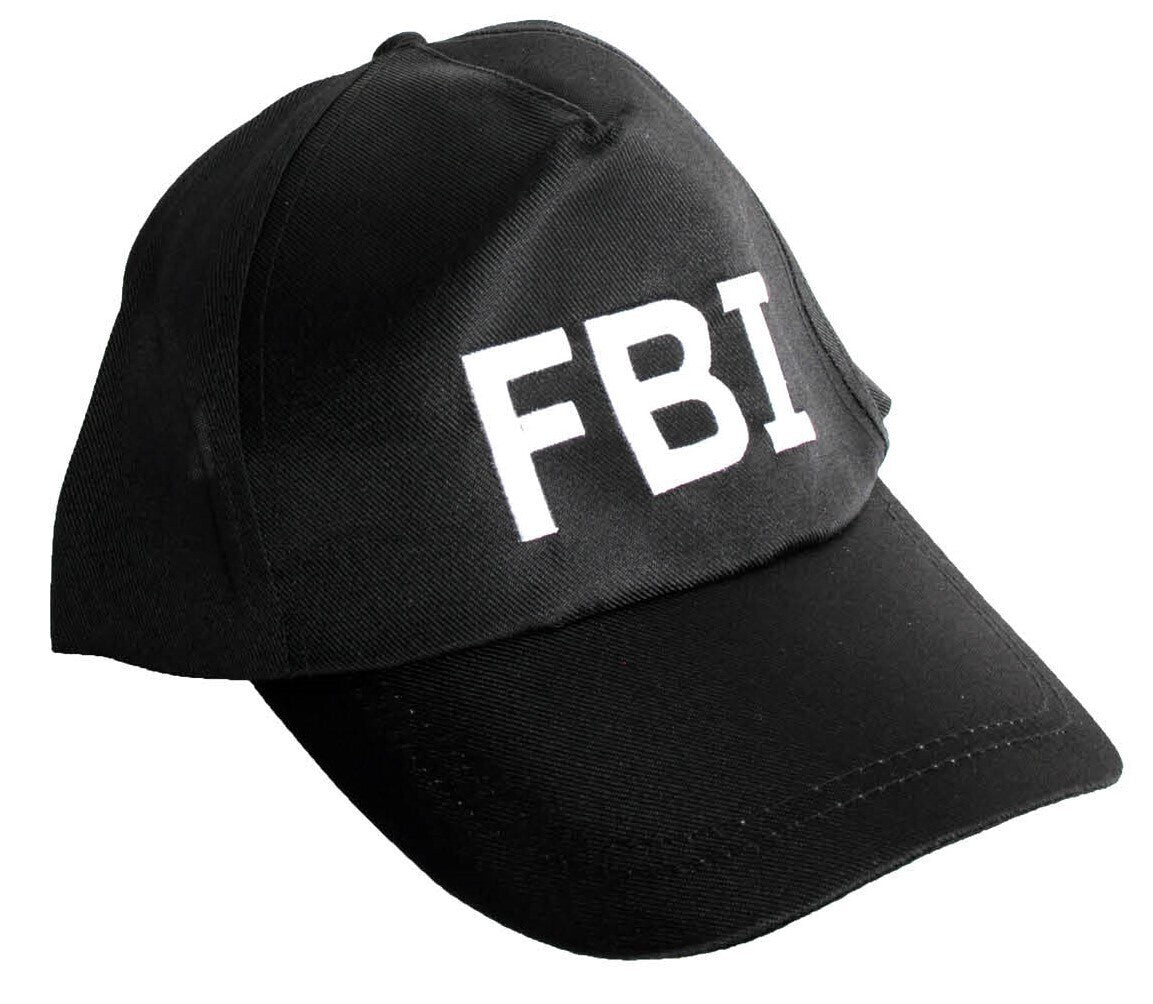 FBI HAT Costume Party Gag Funny Party Accessory Police Cap Military Fancy Dress V563-21208-02