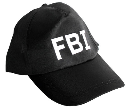 FBI HAT Costume Party Gag Funny Party Accessory Police Cap Military Fancy Dress V563-21208-02