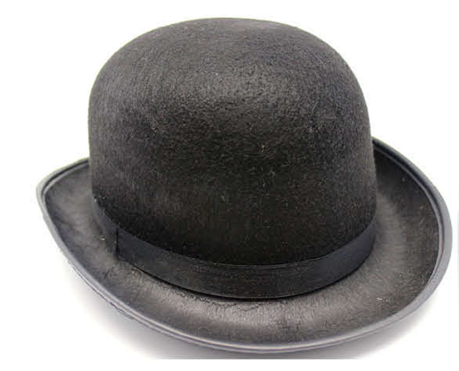 BOWLER HAT Party Vintage Costume Derby Felt Dance Halloween in Black V563-21210-BLK