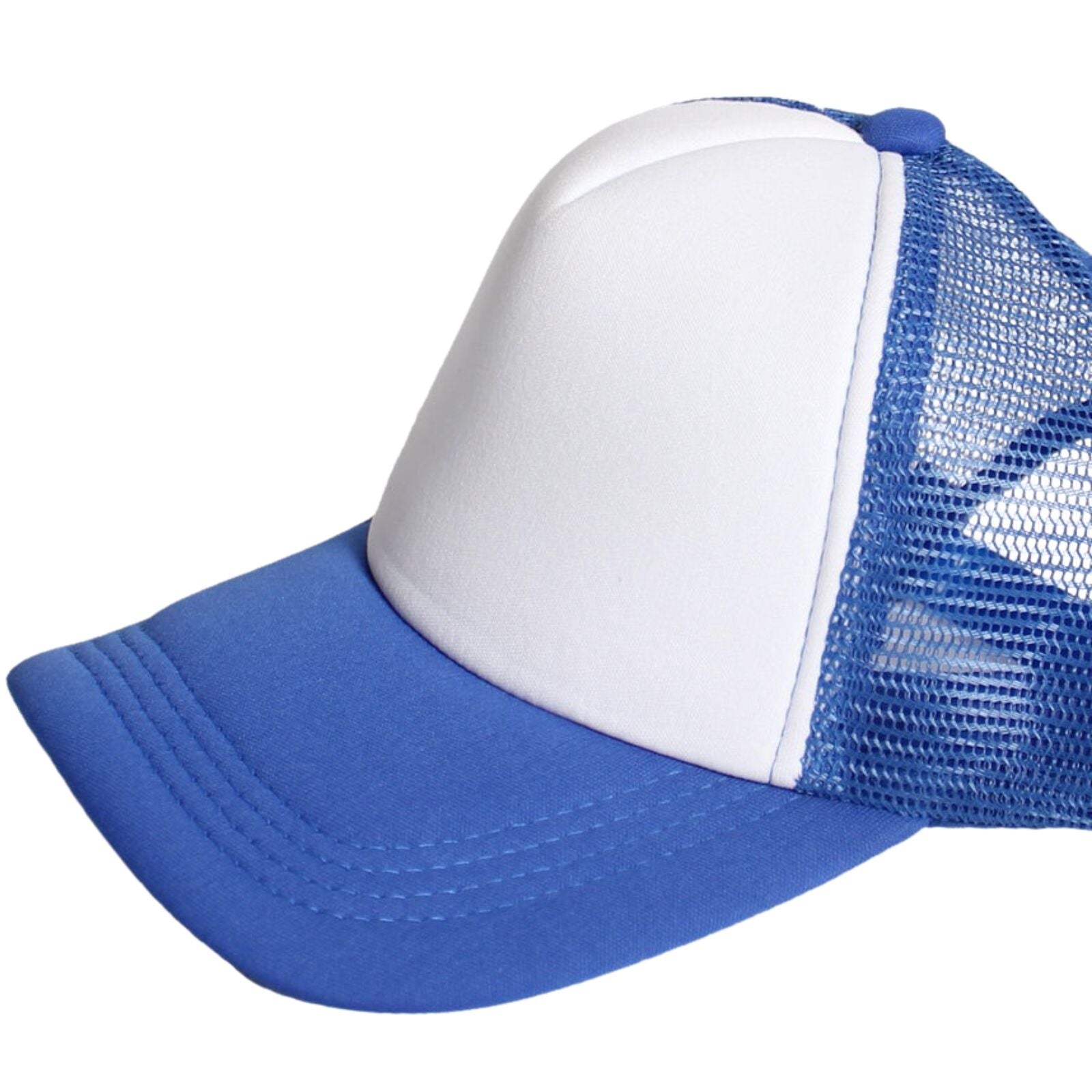 Adjustable Blue/White Trucker Cap Australia Day - Classic Baseball Hat V563-21219-03